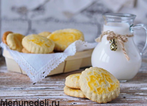 Молочный коржик