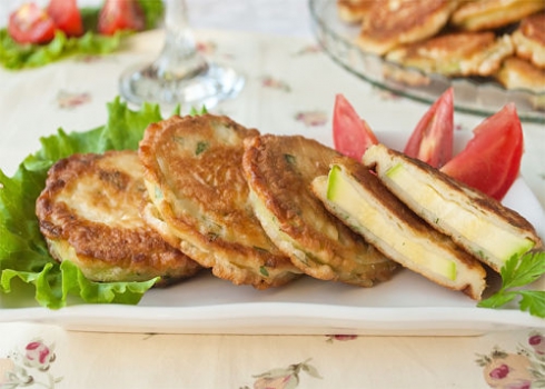 Жареные кабачки в кляре