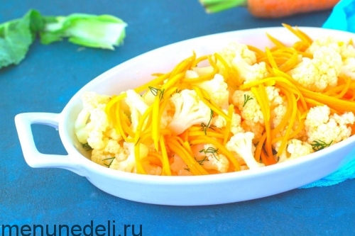 Цветная капуста по-корейски