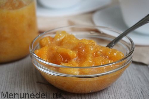 Рецепт варенья из хурмы с лимоном | Меню недели