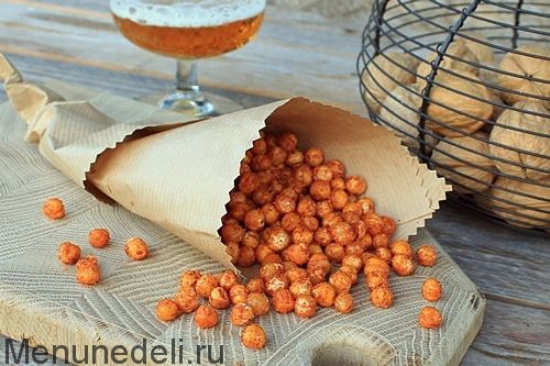 Рецепт жареного нута | Меню недели