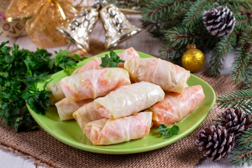Закусочные голубцы с корейской морковкой: рецепт пошаговый с фото | Меню недели