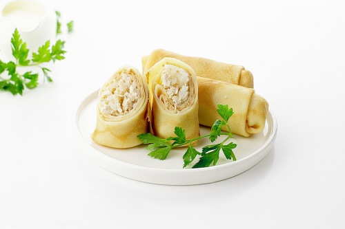 Рецепт блинов с мясом и рисом пошаговый с фото | Меню недели